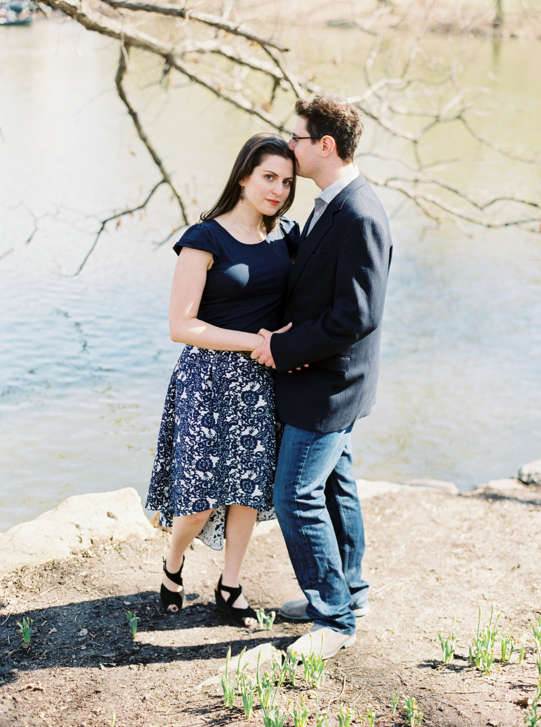 Central Park NY Engagement Session photography.
