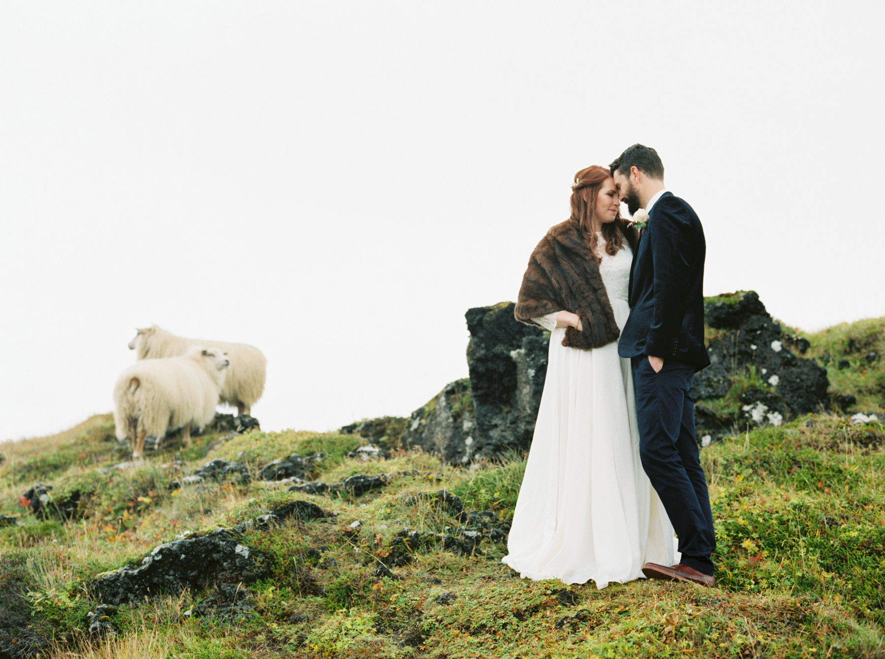 Iceland Wedding At Hotel Budir & the Black Church