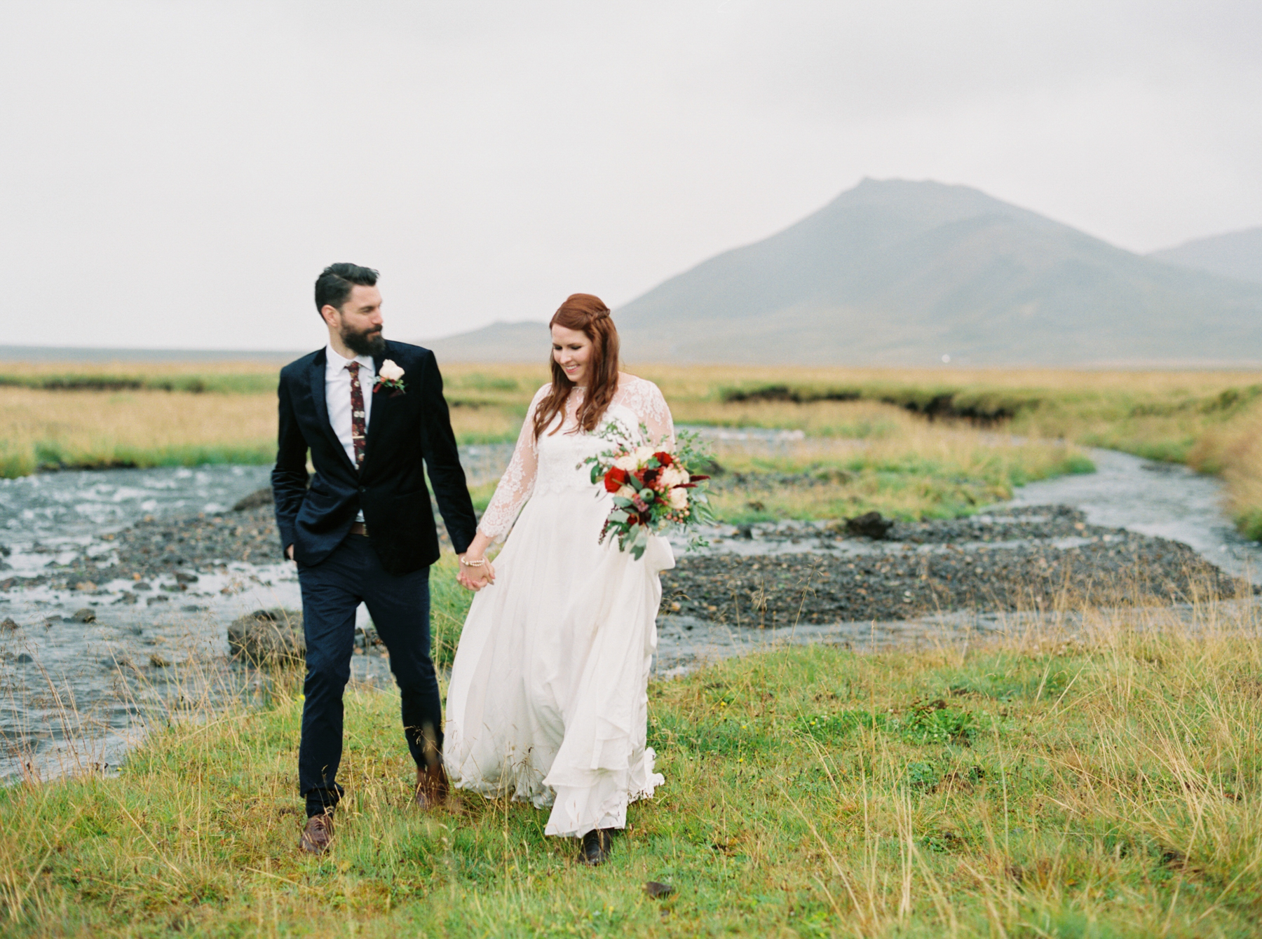 Iceland Wedding At Hotel Budir & the Black Church