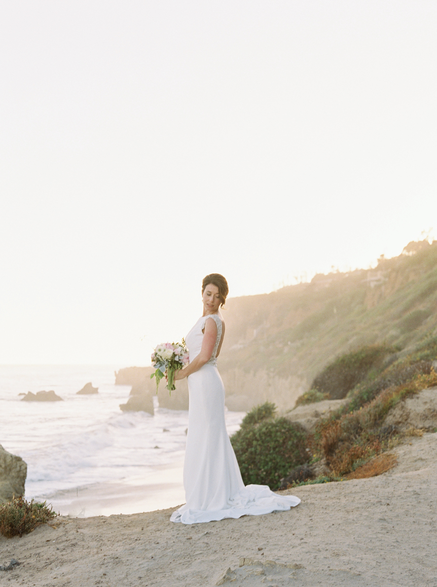 Los Angeles Fine Art Wedding Photographer on the beach