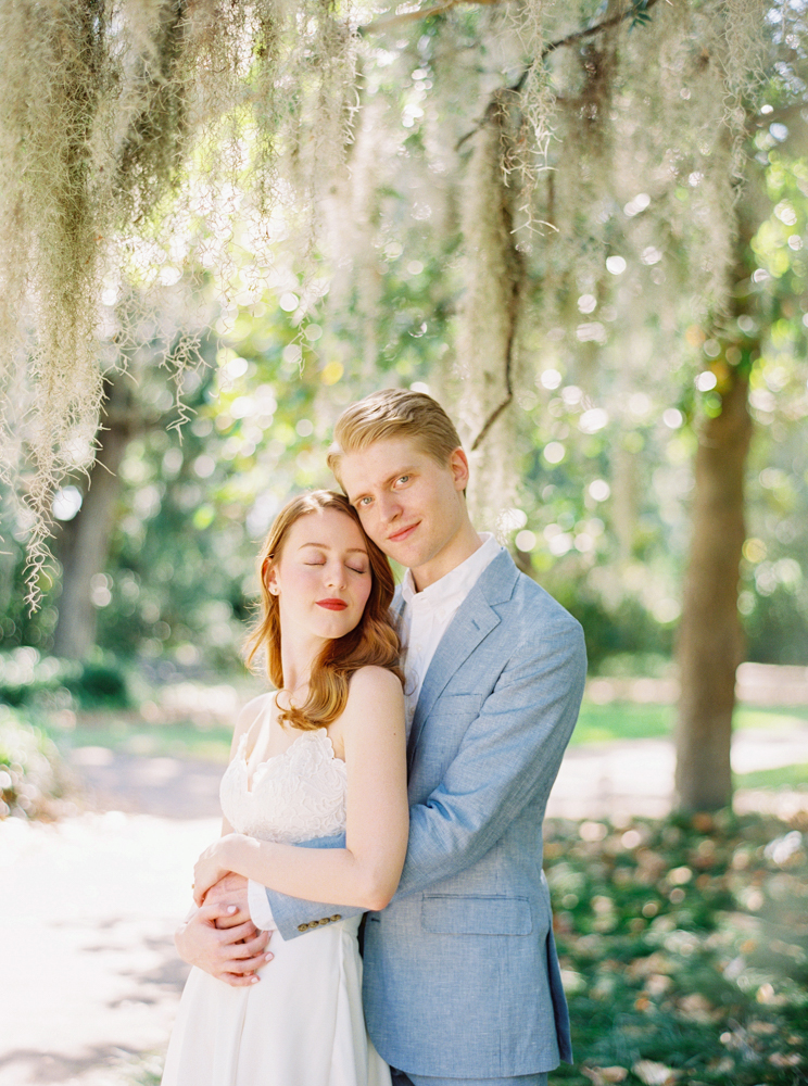 Leu Gardens Orlando Winter Park Florida Fine Art Film Engagement and Wedding Photographer Kati Rosado