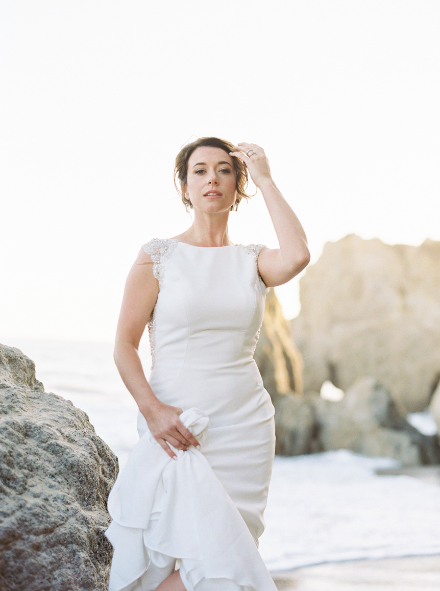 Rebecca's Bridal Session at El Matador Beach in Malibu | Los Angeles ...